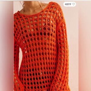 Free people Sahara knit dress